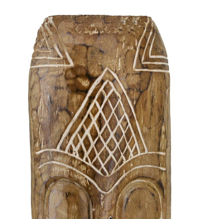 Totem in legno di mango 35 x 25 x 130