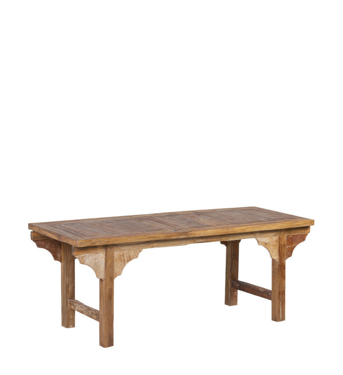 Table basse en teck 130 x 50 x 50