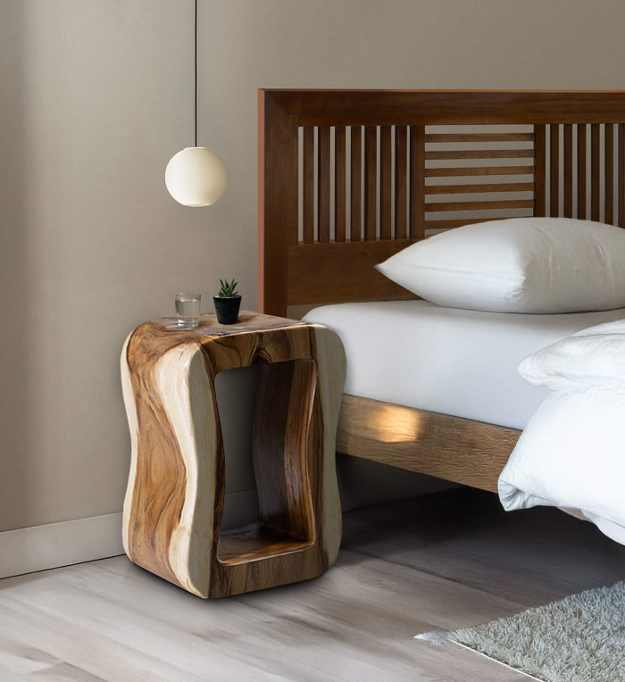Suarholz-Hocker 35 x 30 x 45