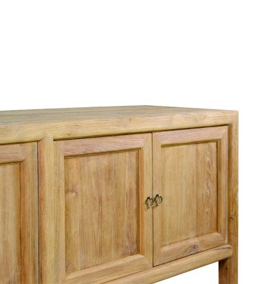 MERIDA - Buffet aus Teakholz 180 x 40 x 90