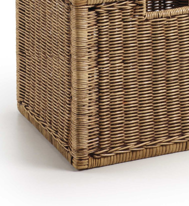 RATTAN - Panier en rotin 38 x 33 x 36