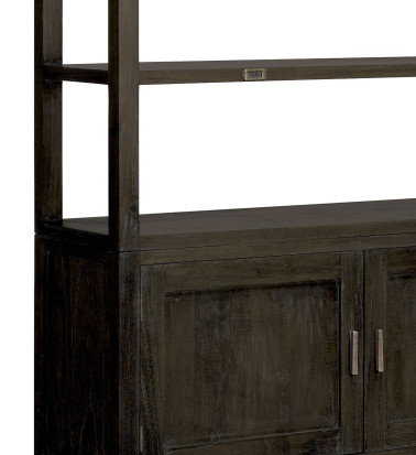 INDUSTRIAL - Libreria in mindi 120 x 40-63 x 220