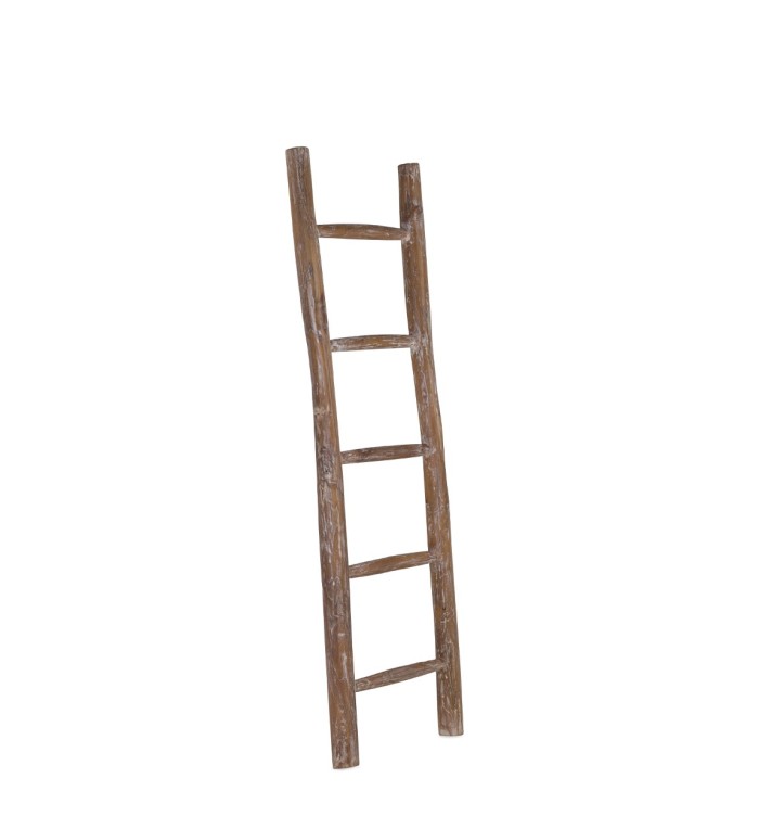 Teak Handtuchhalter in Leiterform 45 x 6 x 150