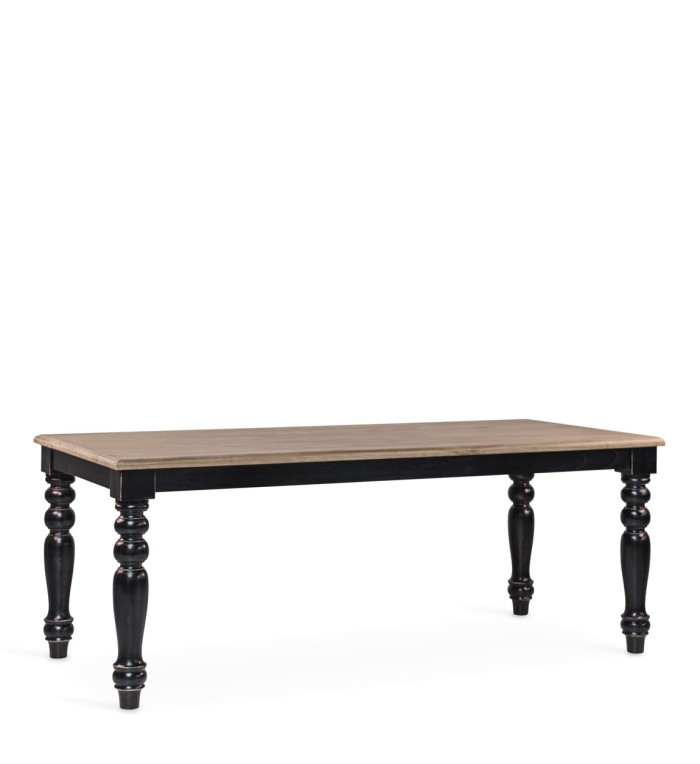 SIENA - Mindi dining table 200 x 90 x 78