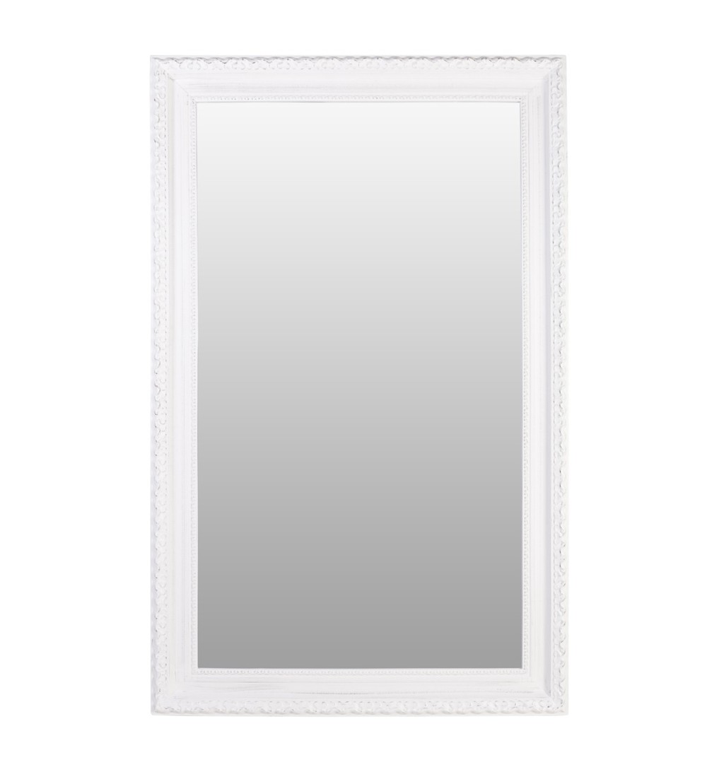 DAKOTA - Miroir en bois blanc 110 x 180