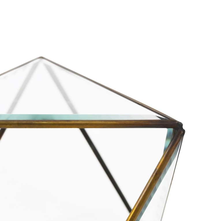 BISEL - Vitrine triangles 16 x 16 x 13