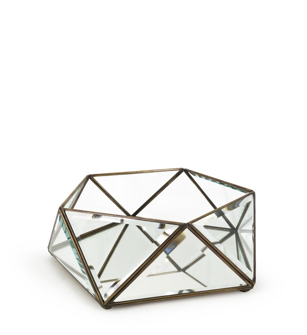 BISEL - Caja pentagonal 27 x 26 x 10