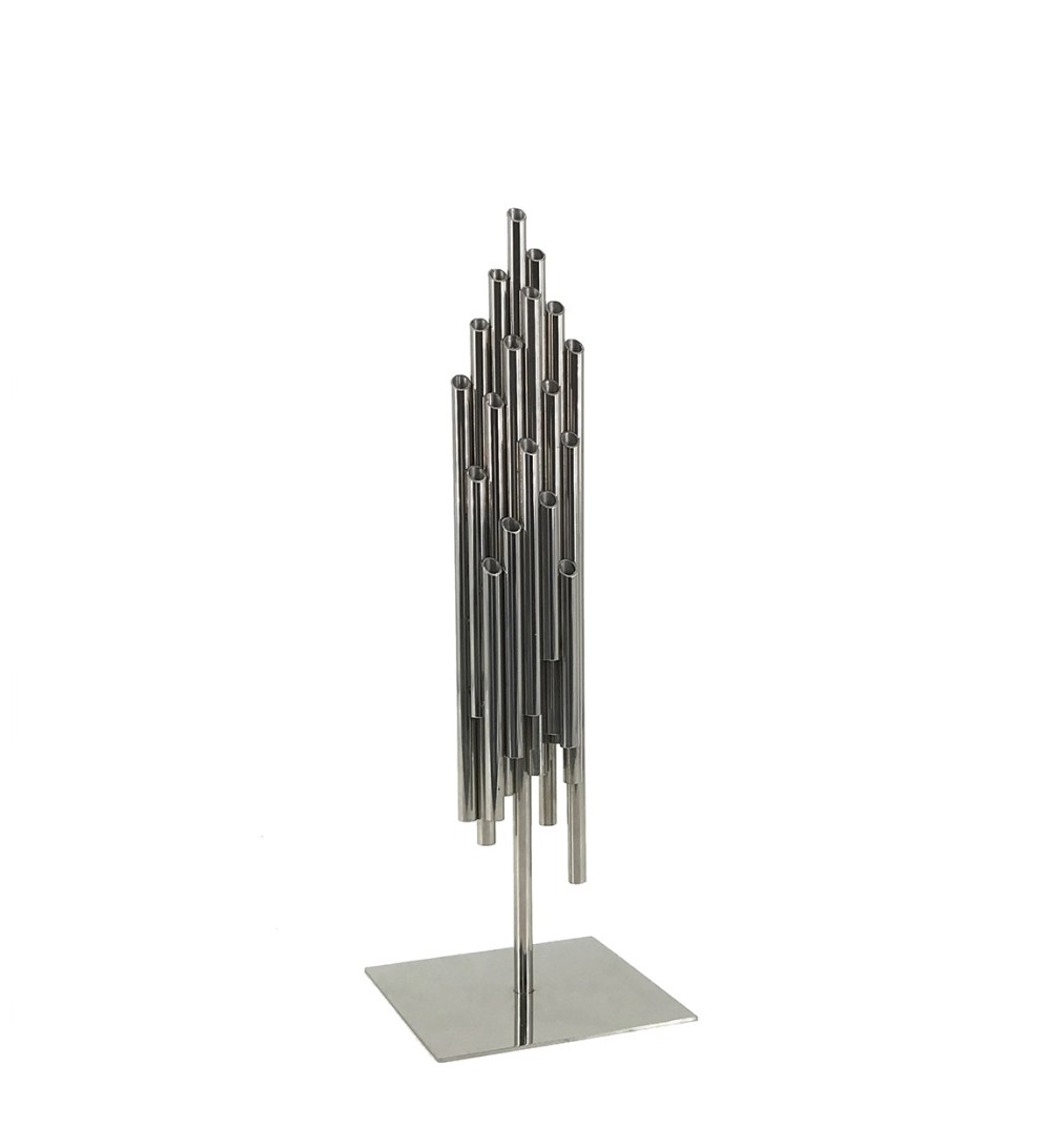 Steel decorative figure 12 x 12 x 38