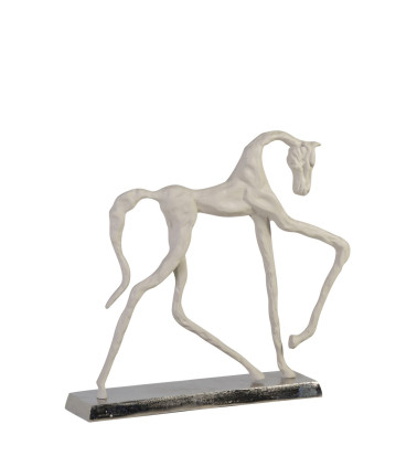 Figura de cavalo abstrato 57 x 13 x 56