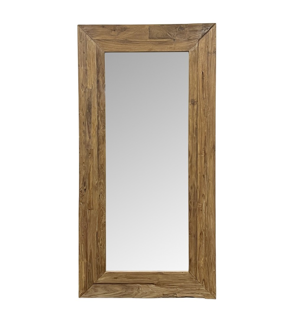 Miroir en teck recyclé 100 x 4 x 200