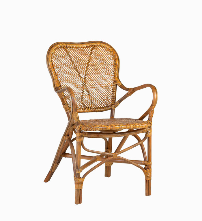 MIAMI - Poltrona in rattan 57 x 62 x 90