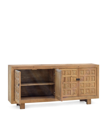 CORDOBA - Buffet en bois de pin 206 x 45 x 87