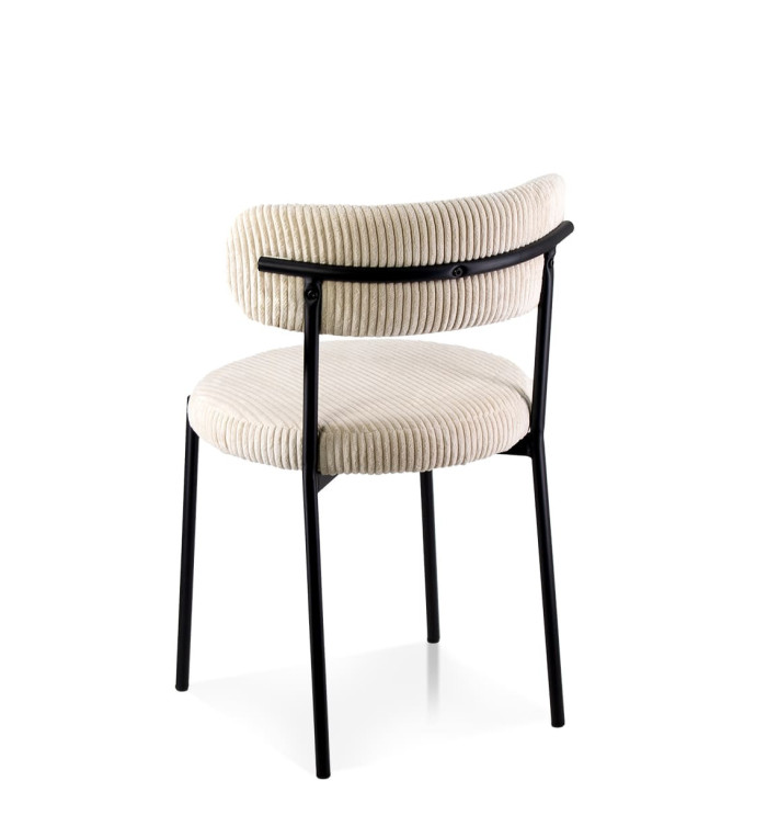 KAIHO - Fauteuil en fer et polyester 54 x 50 x 77