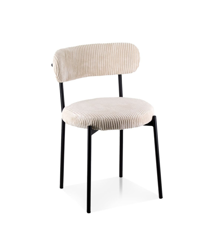 KAIHO - Fauteuil en fer et polyester 54 x 50 x 77