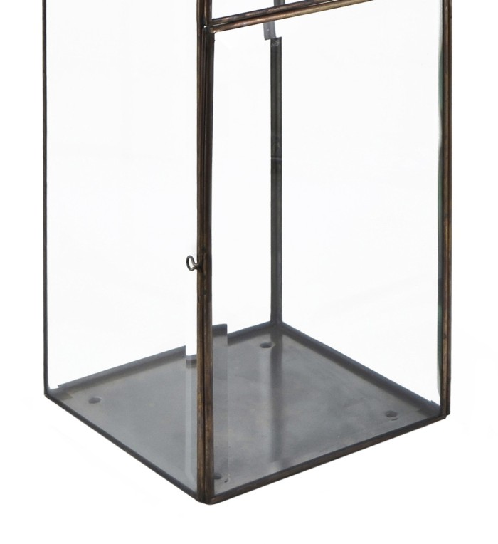 BISEL -  Farol rectangular 22 x 22 x 80