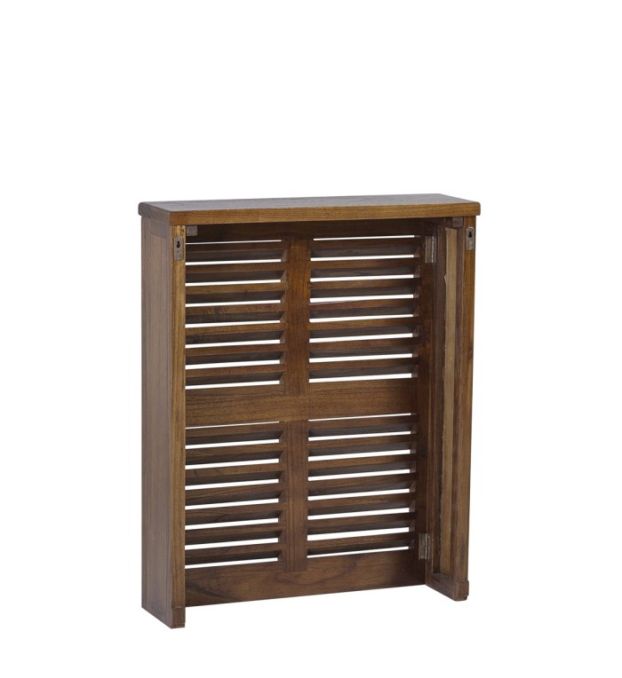 STAR - Cache-radiateur en mindi 60 x 17 x 75