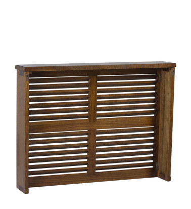 STAR - Cache-radiateur en mindi 100 x 17 x 75