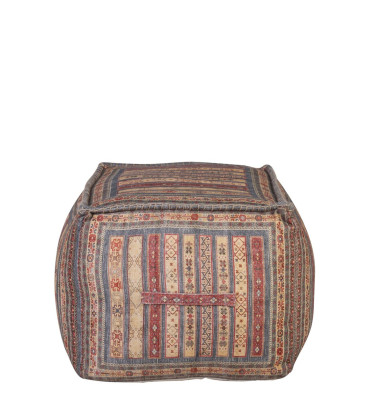 KENIA - POUF MULTICOLORE 75 X 55 X 42