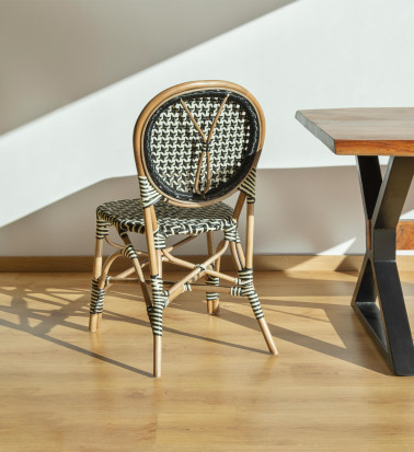 BISTRO - Rattanstuhl 52 x 56 x 92