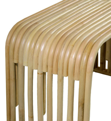 Banc en rotin 130 x 36 x 43