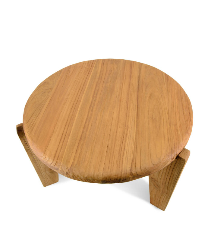 MALMO - Teak side table 60 x 60 x 42