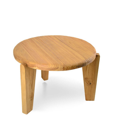 MALMO - Teak side table 60 x 60 x 42