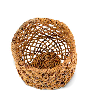 NAVALA - Banana fiber basket 37 x 30