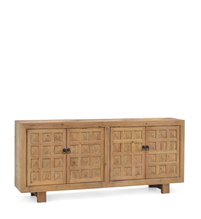 CORDOBA - Buffet em madeira de pinho 206 x 45 x 87