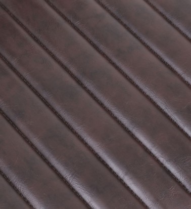 MICHIGAN - Ensemble de 2 chaises en fer et en PU 53 x 45 x 80