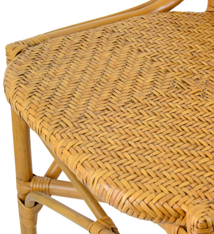 MIAMI - Set di  2 sedie in rattan 54 x 60 x 90