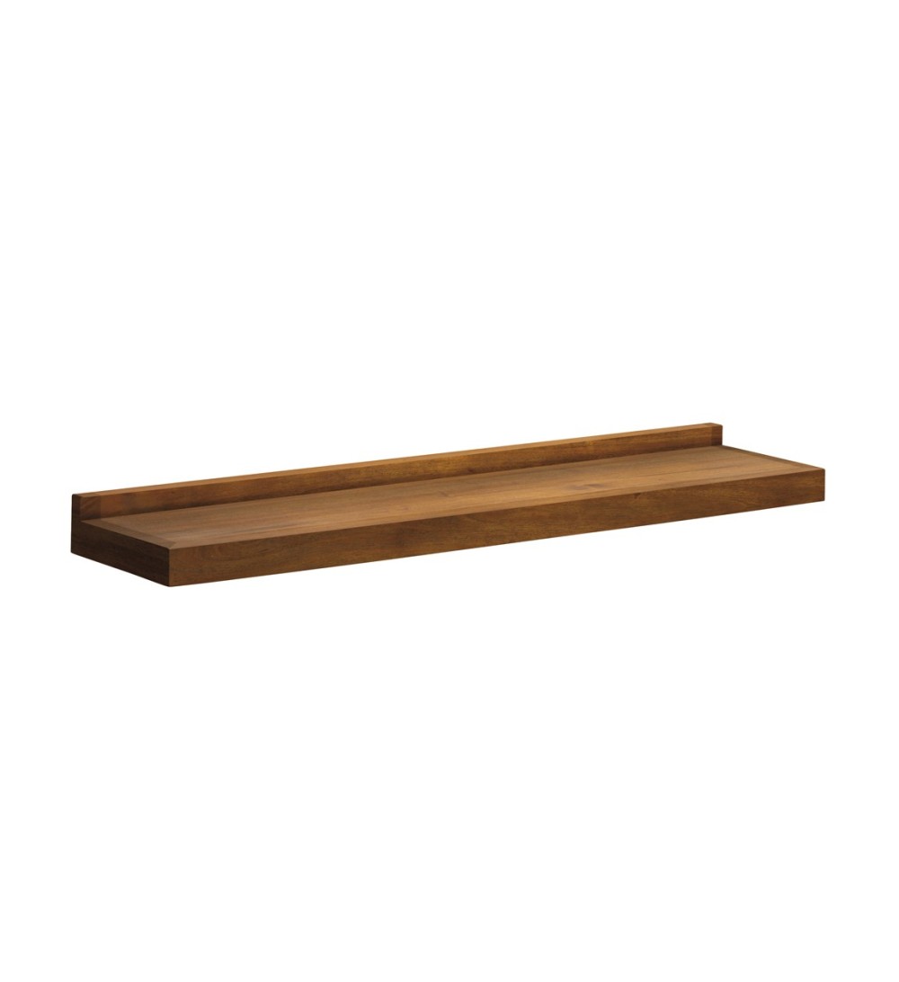 FLAMINGO - Mahogany wall shelf 115 x 25 x 8