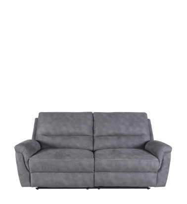 BASIL - Elektrisch verstellbares Sofa aus 100% Polyester 208 x 93-120 x 100