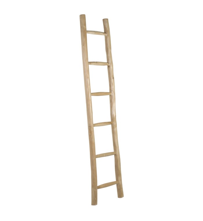 Porte-serviette en bois naturel 45 x 6 x 200