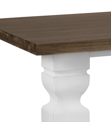 EVEREST - Mesa de comedor en mindi 200 x 100 x 78