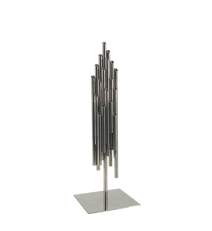 Steel decorative figure 12 x 12 x 38