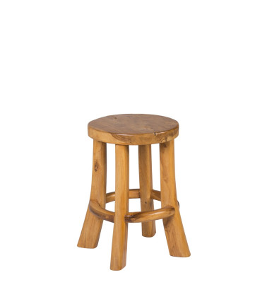 Teak stool 30 x 30 x 45