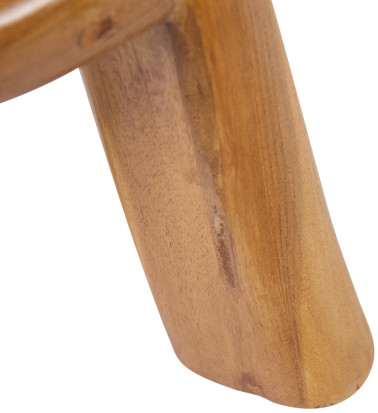 Teak stool 30 x 30 x 45