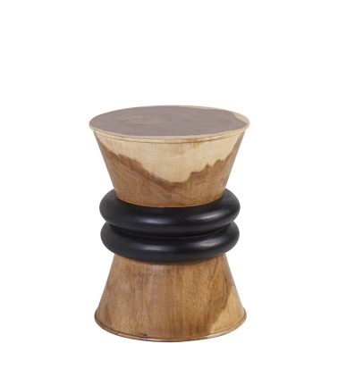 Suar wood stool 35 x 35 x 45