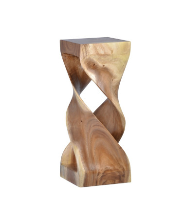 Suar wood pedestal 30 x 30 x 75