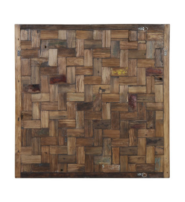 Panel de madera color marrón 80 x 80