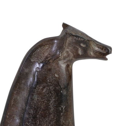 Figura di cavallo nero 18 x 10 x 44