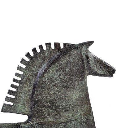 Figura caballo plano 40 x 10 x 46