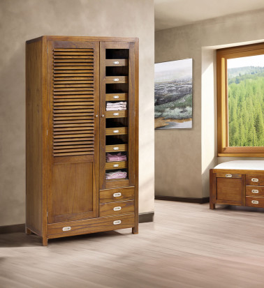 FLASH - Armoire en mindi 105 x 55 x 200