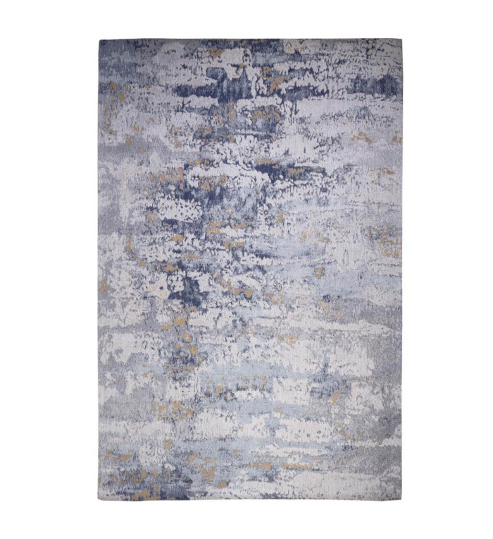 ARGELIA - Blauer teppich 160 x 230