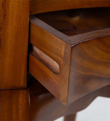 VINTAGE - Mahogany side table 50 x 30 x 60