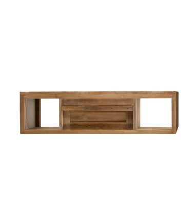 TEIDE - Floating Teak Console 110 x 25 x 30