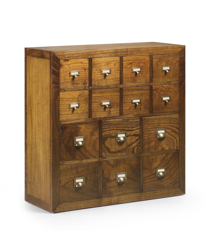 STAR - Combination - Mindi chest of drawers with 14 drawers 90 x 35 x 90