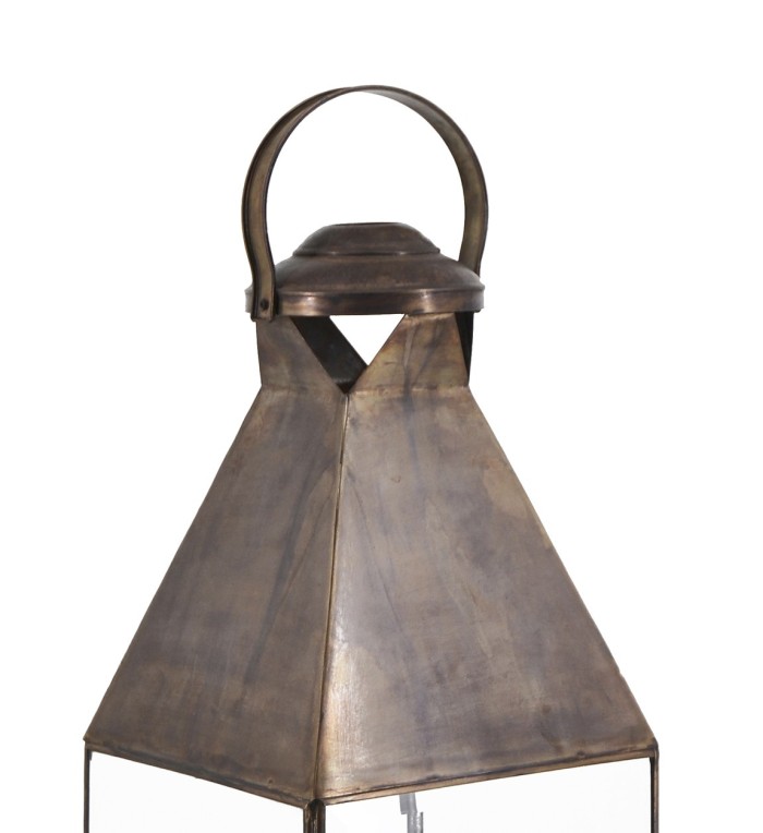 BISEL - Rectangular lantern 20 x 20 x 70