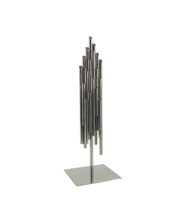 Steel decorative figure 12 x 12 x 38