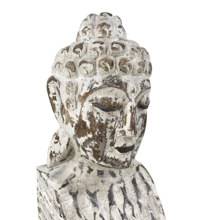 ETHNIC - Wooden buddha pedestal 15 x 15 x 75